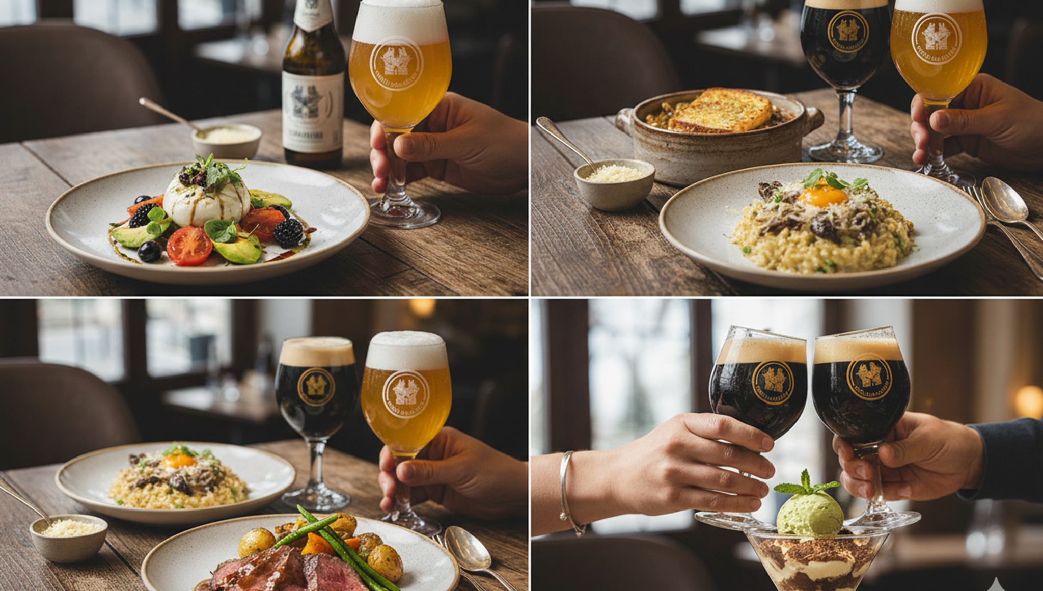 Das Biergenuss Menü im März