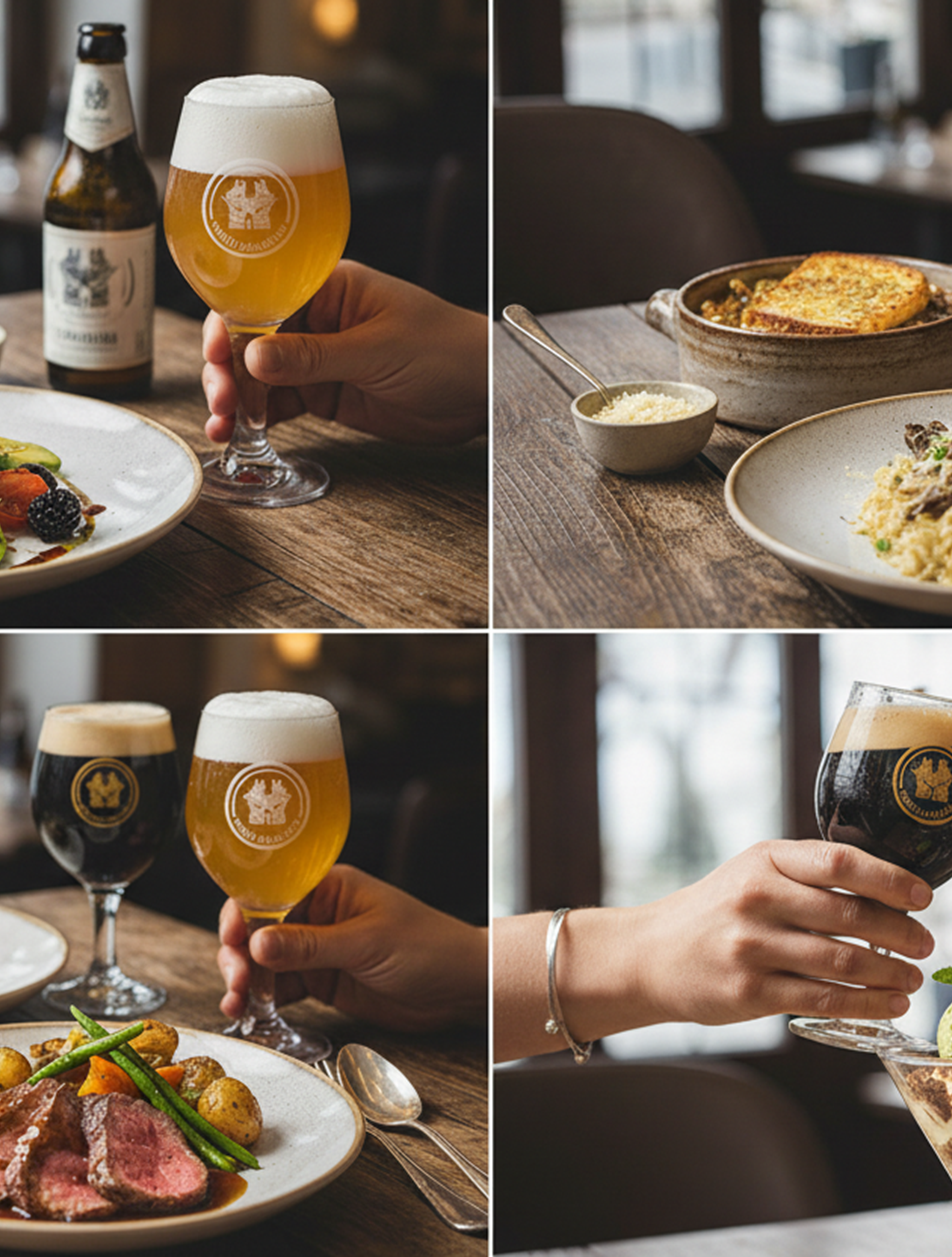 Das Biergenuss Menü im März