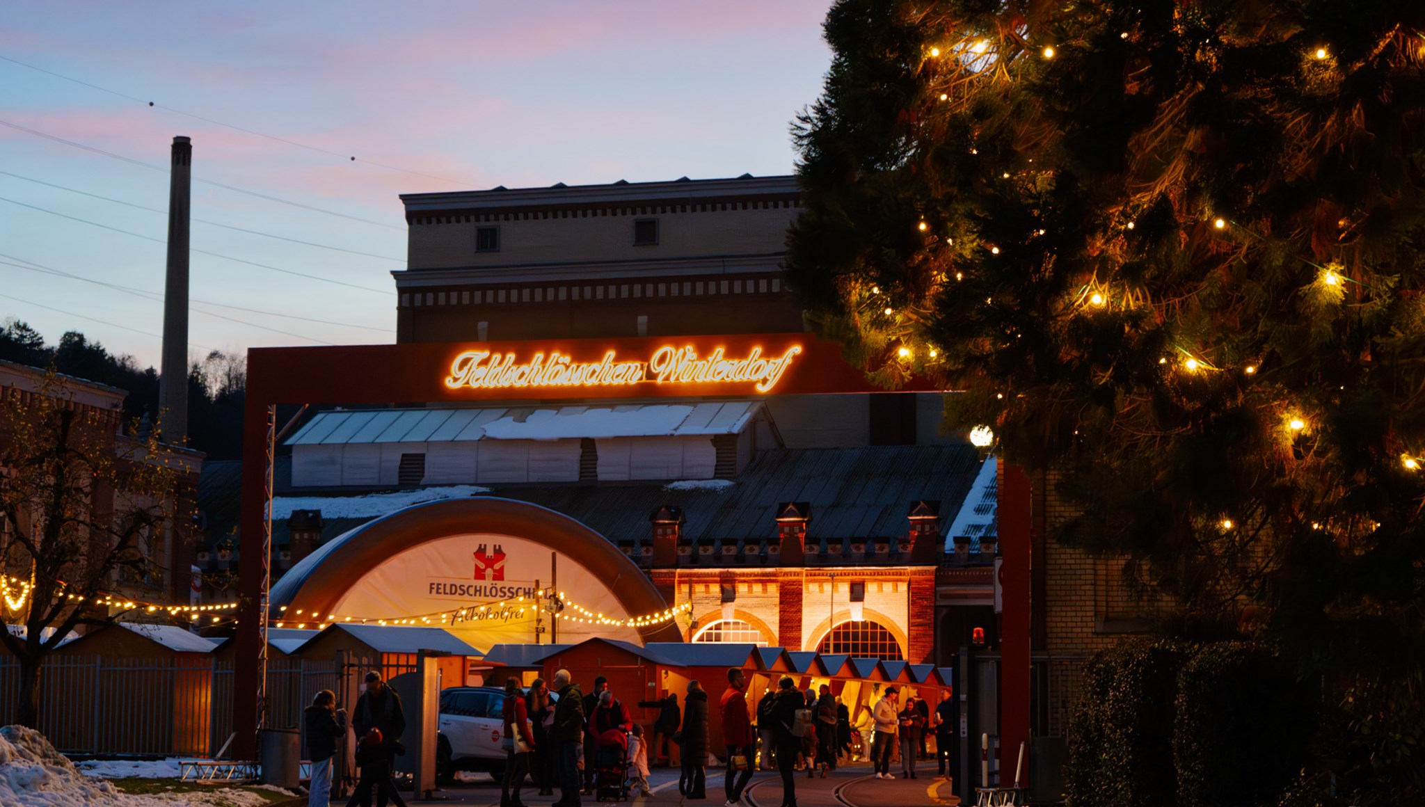 Feldschlösschen Winterdorf