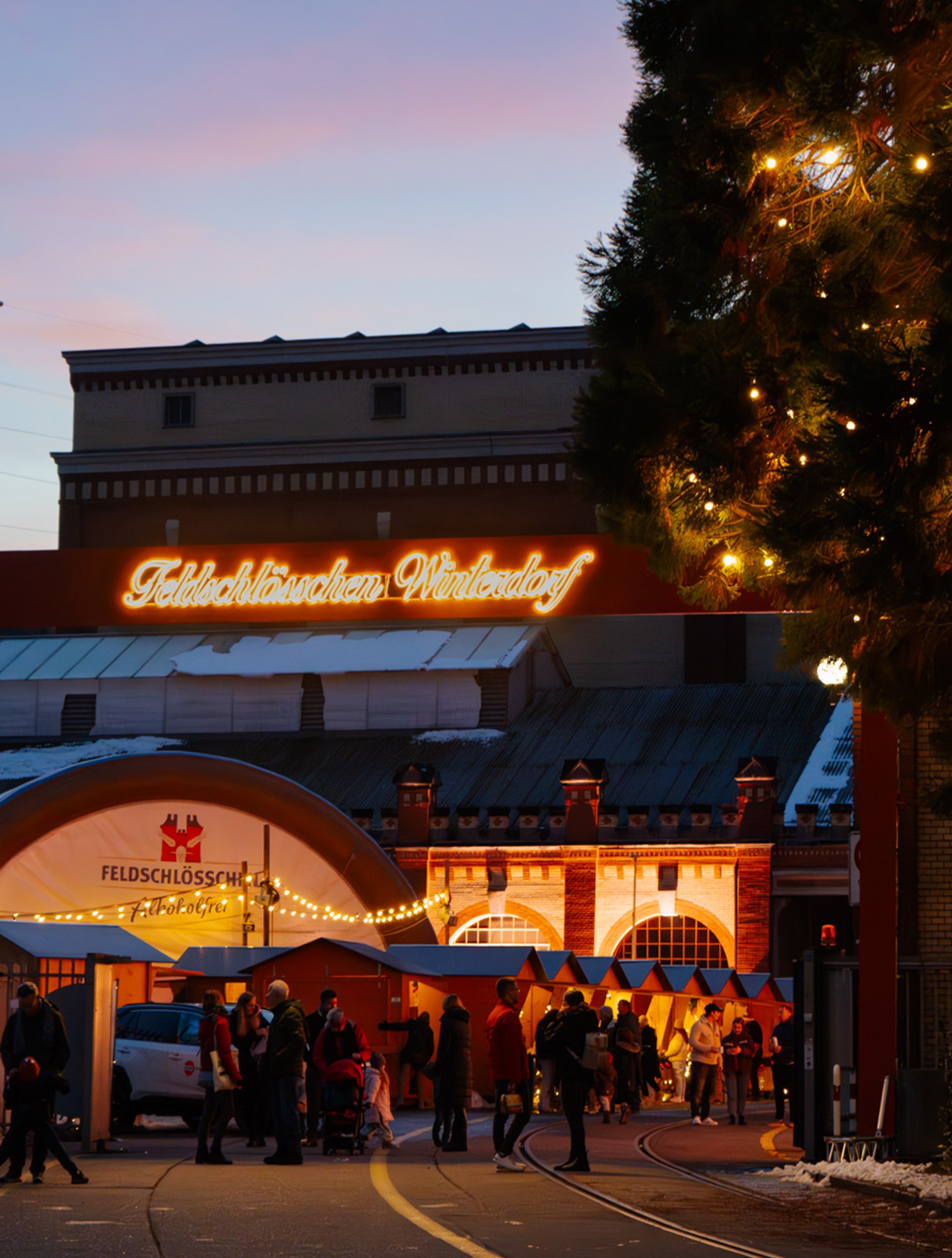 Feldschlösschen Winterdorf